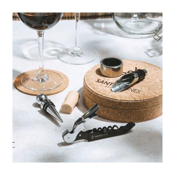 Weinset mit Edelstahlzubehör "Venet"